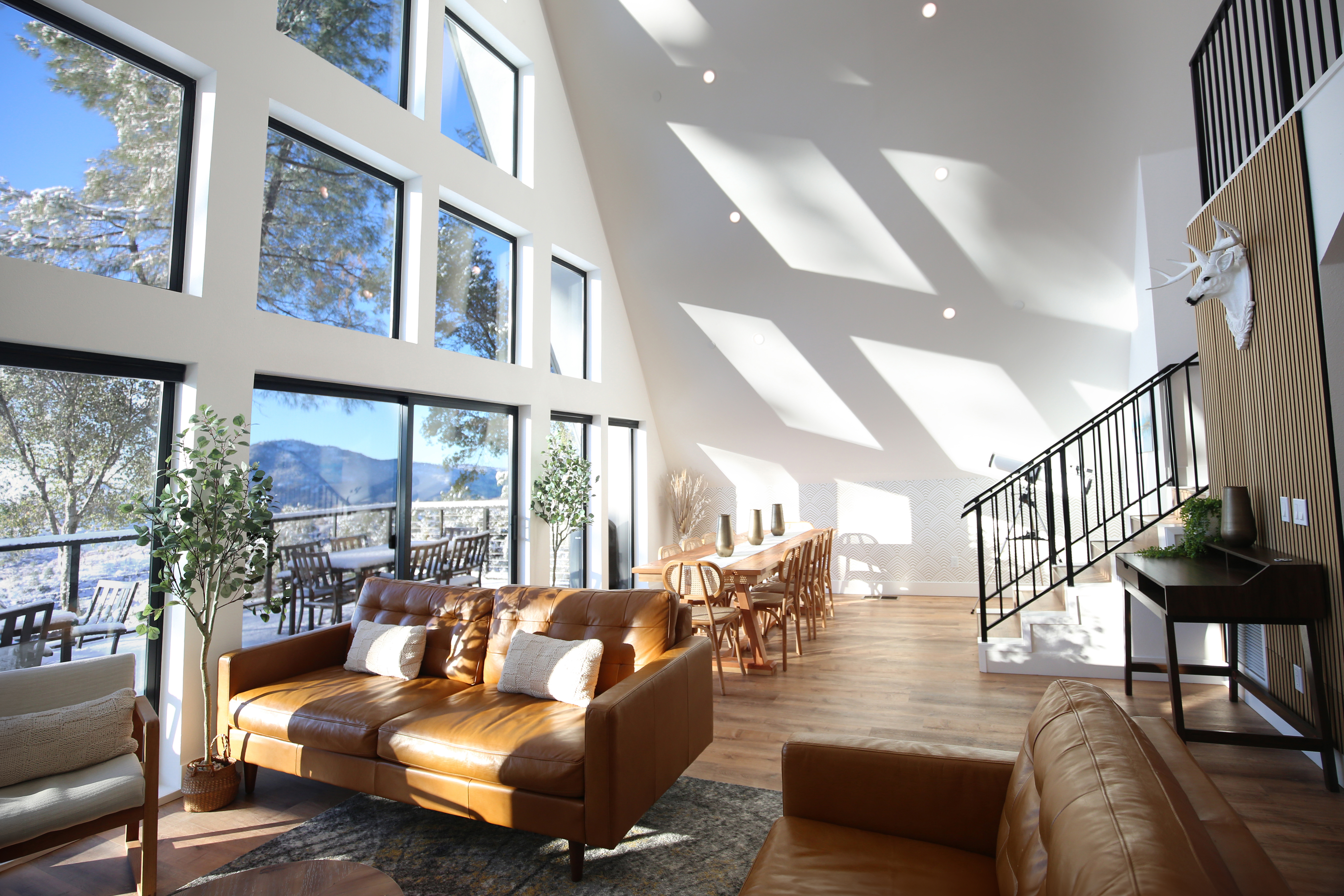 A-Frame interior